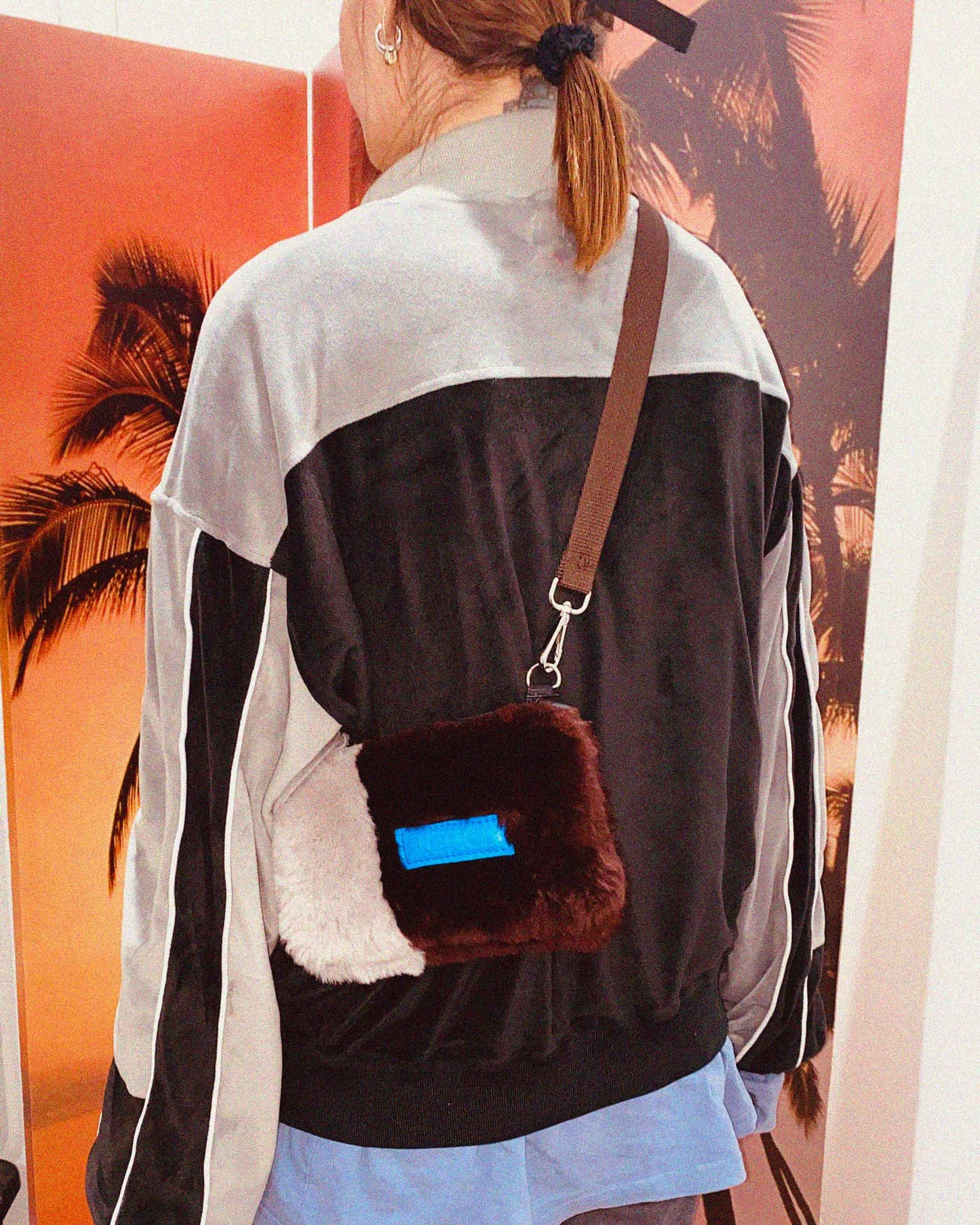 Crossbody Pouch - Check