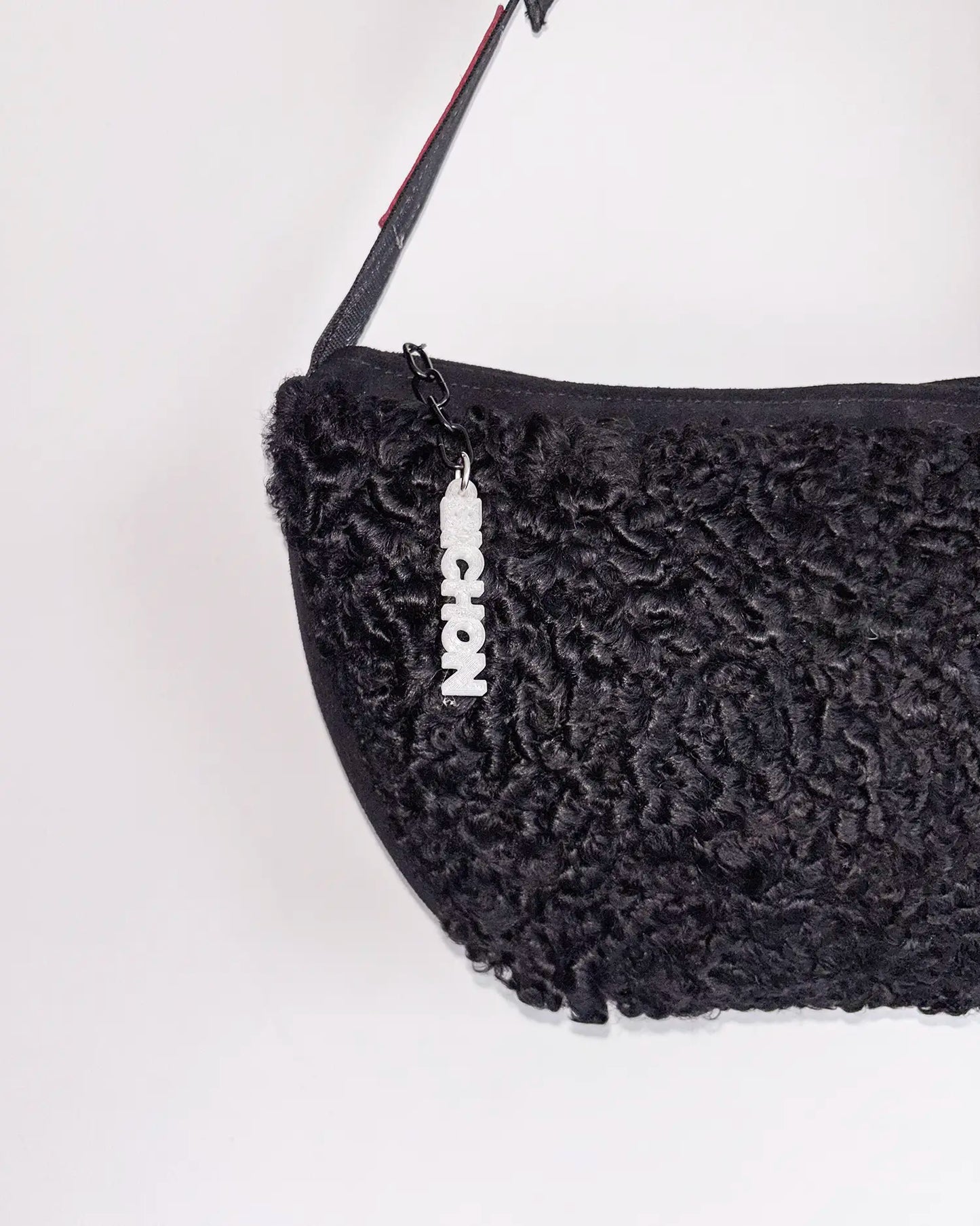 Fluffy Slouch Large - Black