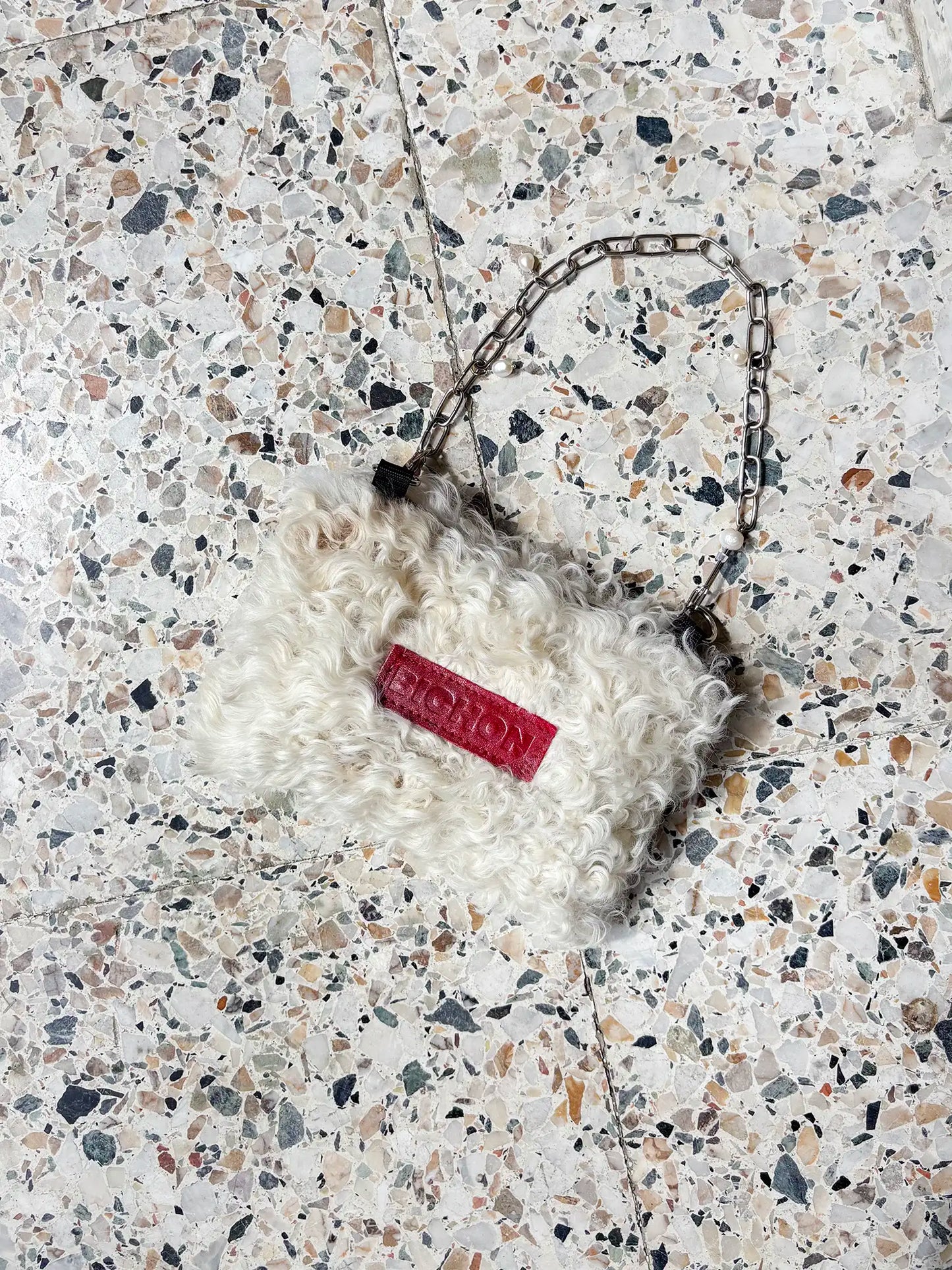 Mini Pearl Fluffy - Cream