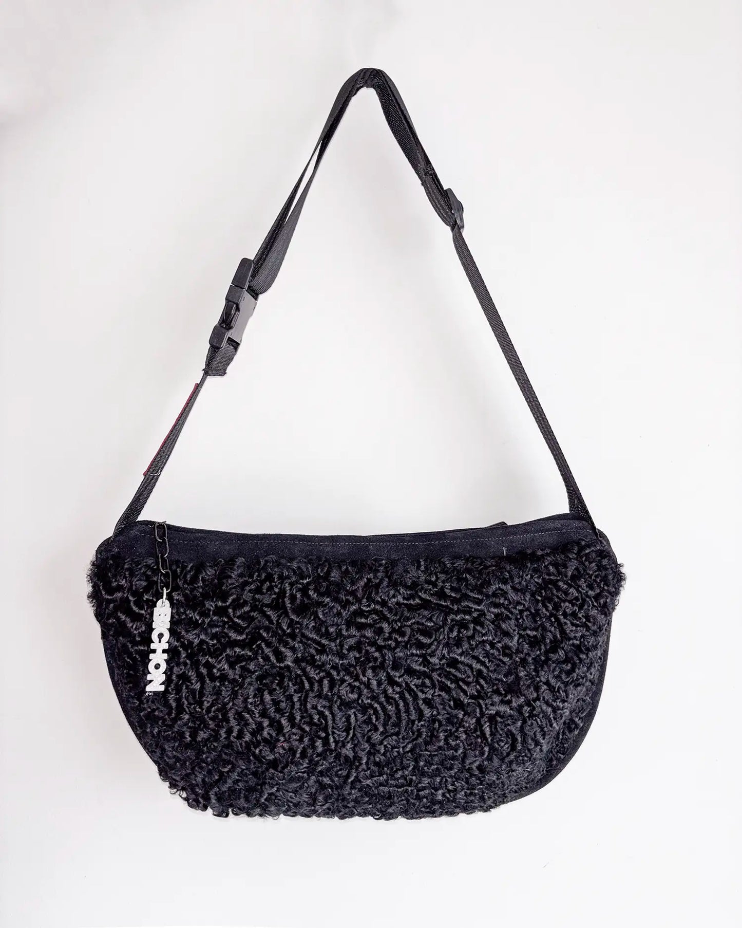 Fluffy Slouch Large - Black