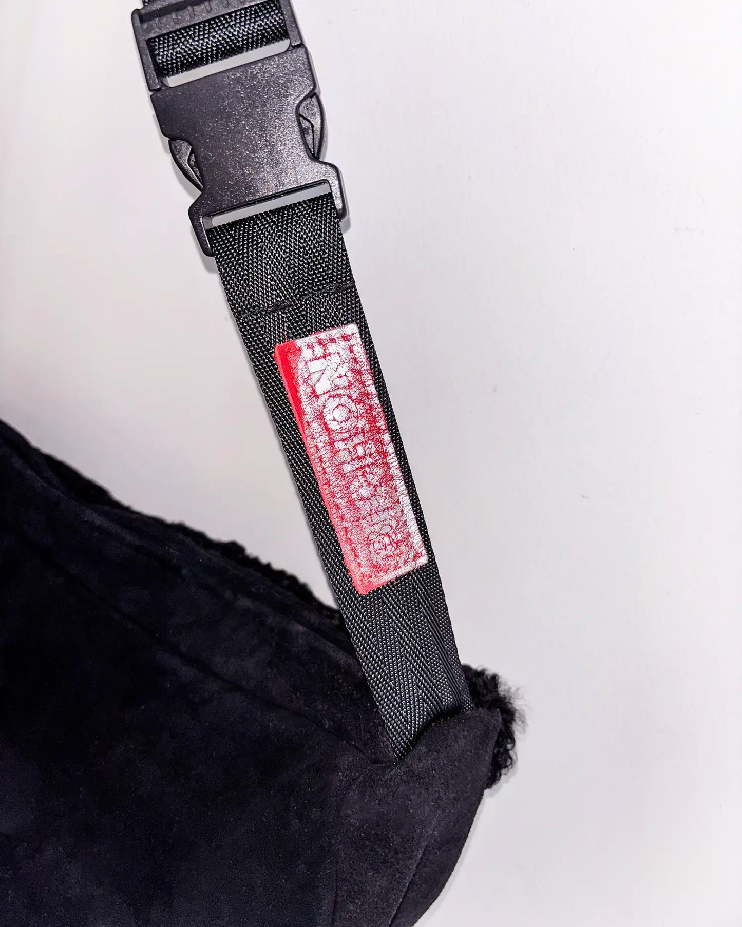 Fluffy Slouch Large - Black