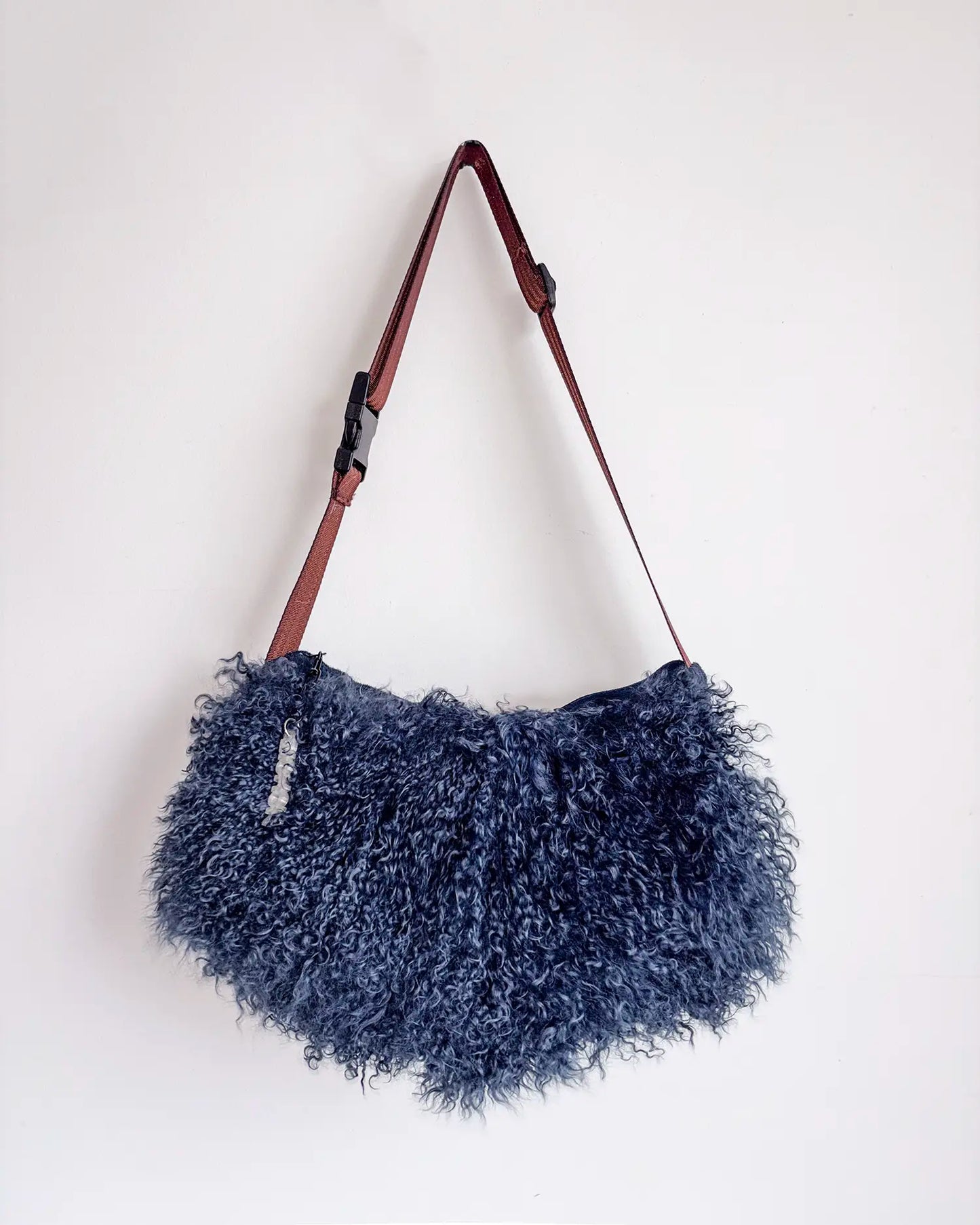 Fluffy Slouch Large - Blue