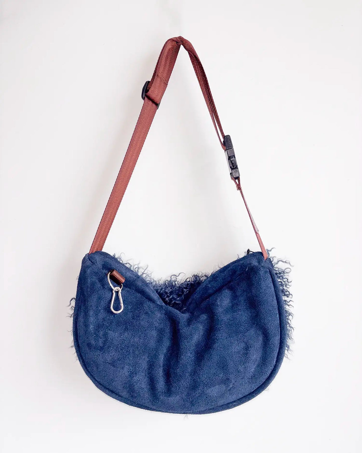 Fluffy Slouch Large - Blue
