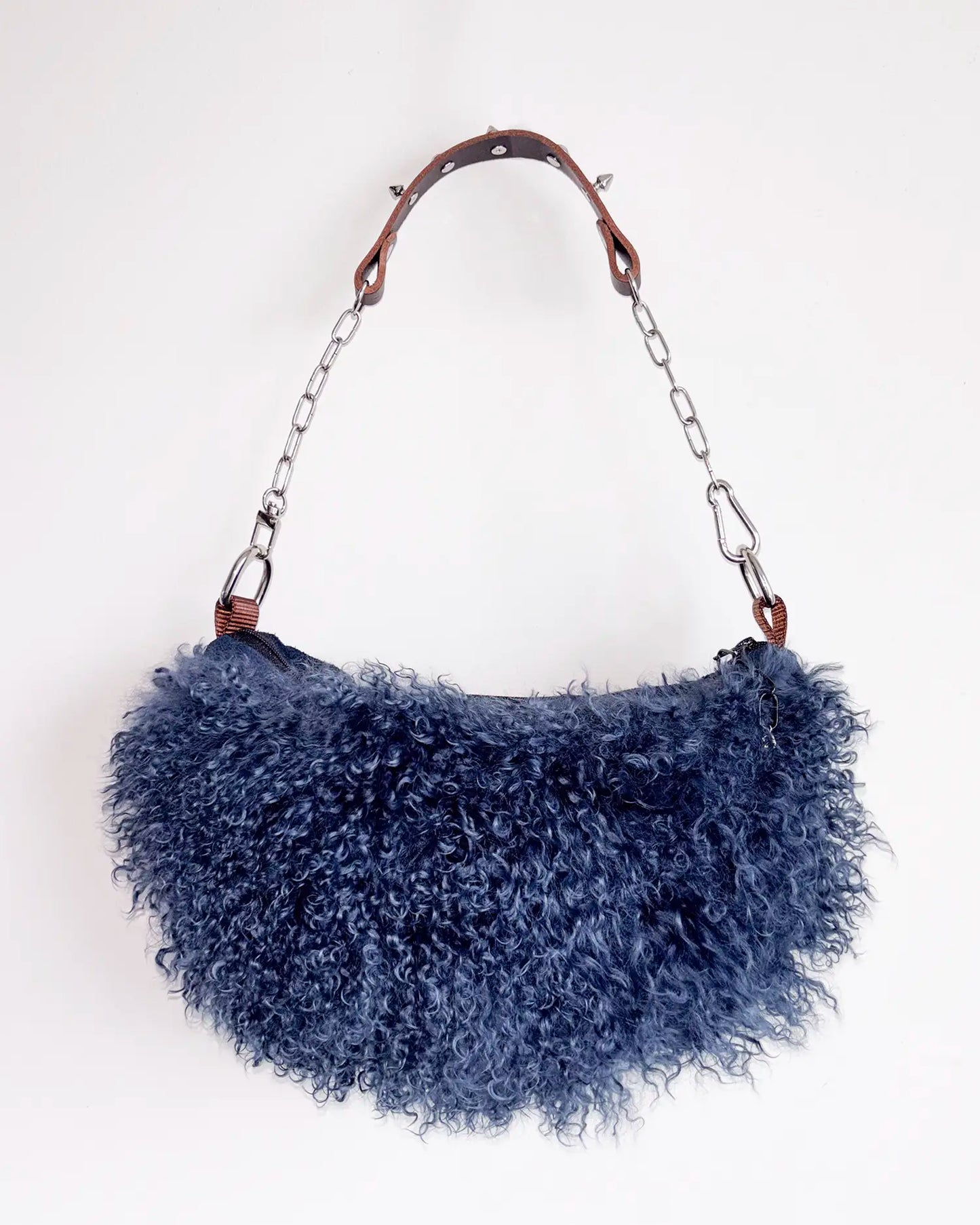 Fluffy Slouch Small - Blue